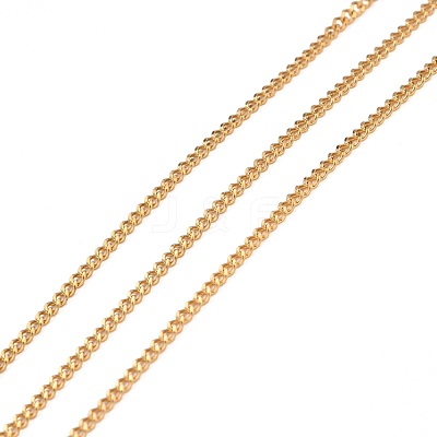 304 Stainless Steel Curb Chains CHS-D033-02G-03-1