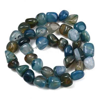 Natural Agate Beads Strands G-L630-F01-01F-1