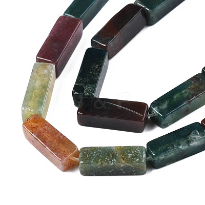 Natural Indian Agate Bead Strands X-G-R299-17-1