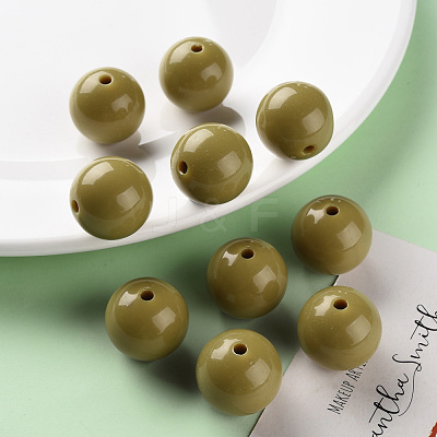 Opaque Acrylic Beads MACR-S370-C20mm-29-1