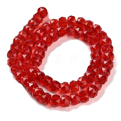 Transparent Glass Beads Strands EGLA-K071-01C-1