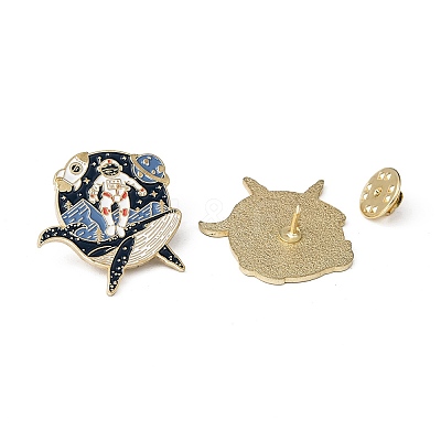 Creative Zinc Alloy Brooches JEWB-R015-012G-1