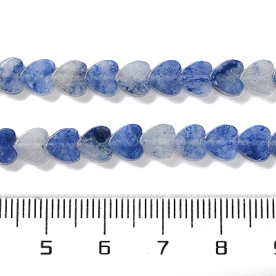 Dyed & Heated Natural Blue Aventurine Beads Strands G-M403-A33-02-1