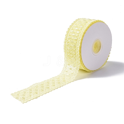 10 Yards Polyester Lace Trim Ribbon OCOR-C004-06A-1