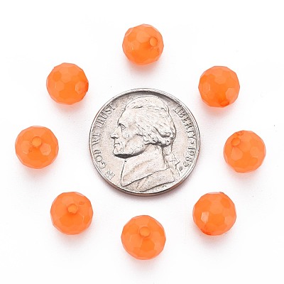 Transparent Acrylic Beads TACR-S154-62E-05-1