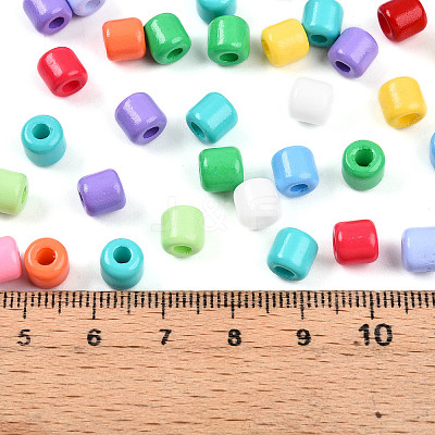 Opaque Colours Glass Seed Beads SEED-N007-14D-1