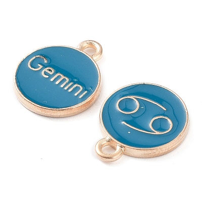 Alloy Enamel Pendants ENAM-S124-01B-05-1