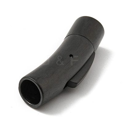 304 Stainless Steel Bayonet Clasps STAS-I013-6mm-B-1-1
