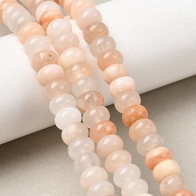 Natural Pink Aventurine Beads Strands G-E507-03B-1