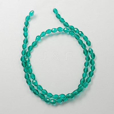 Glass Beads Strands GLAA-R024-15x10mm-16-1