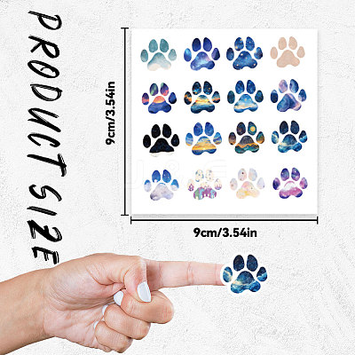 Self-Adhesive Paper Decorative Stickers DIY-WH0562-083-1