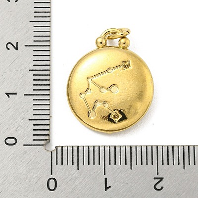 304 Stainless Steel Pendants Rhinestone Settings LS-STAS-O009-01K-G-1