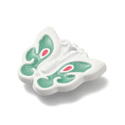 Spray Painted Alloy Pendants FIND-M041-01B-1