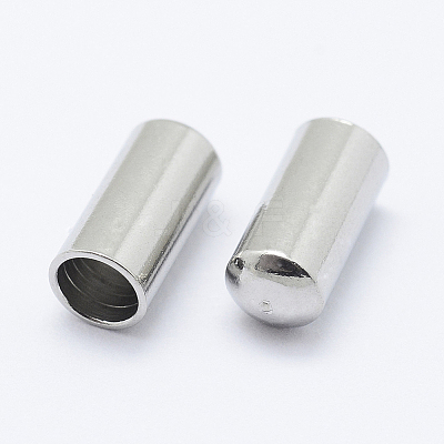 Tarnish Resistant 304 Stainless Steel Cord Ends STAS-I097-072C-1