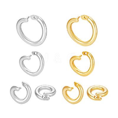 925 Sterling Silver Twister Clasps STER-PH0004-61-1