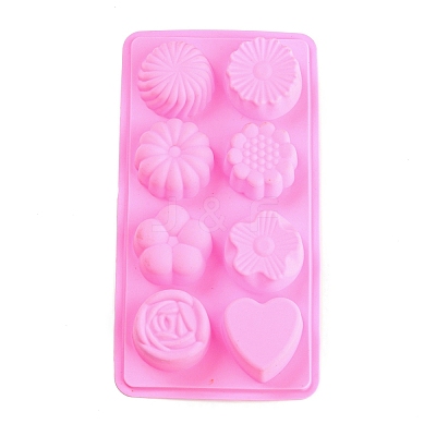Flower Heart DIY Silicone Fondant Molds X1-SIMO-D003-07G-1