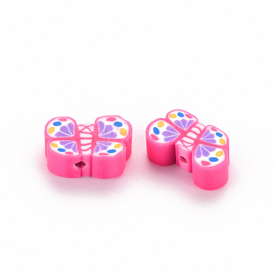 Handmade Polymer Clay Beads CLAY-N011-010F-1