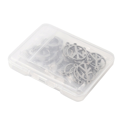 Unicraftal DIY Peace Sign Drop Earring Making Kit DIY-UN0003-27-1