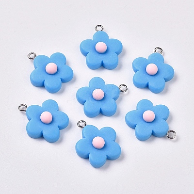 Resin Pendants RESI-TAC0002-13B-1