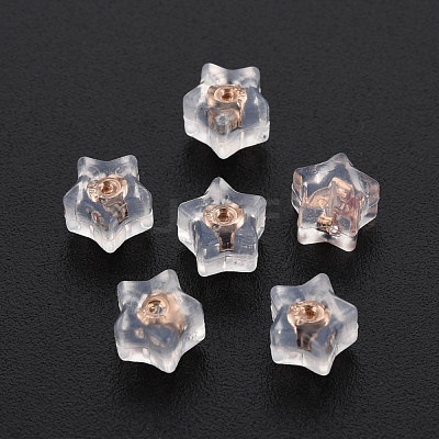Silicone Ear Nuts SIL-N004-02RG-NR-1