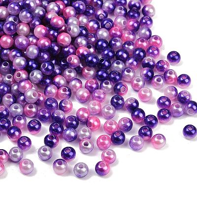 ABS Imitation Pearl Beads KY-P021-05A-04-1