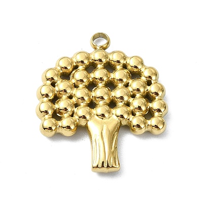 Ion Plating(IP) 304 Stainless Steel Pendants STAS-B058-21G-06-1