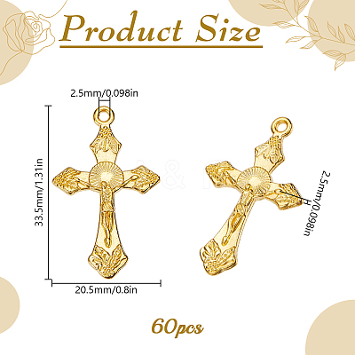60Pcs Alloy Pendants FIND-HY0005-30-1