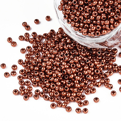 11/0 FGB Grade A Round Glass Seed Beads SEED-N001-C-0570-1