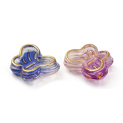 Transparent Resin Cabochons RESI-E045-12-1
