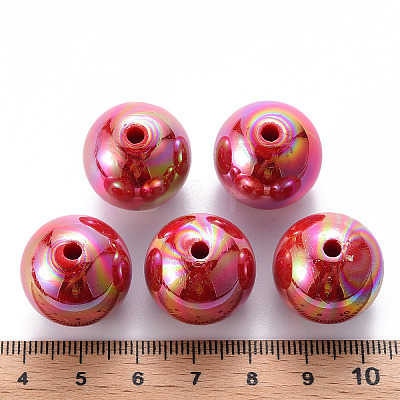 Opaque Acrylic Beads X-MACR-S370-D20mm-A14-1