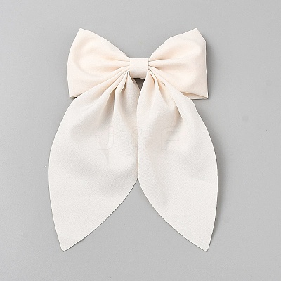 Polyester & Iron Alligator Hair Clips PHAR-WH0023-006P-B-1