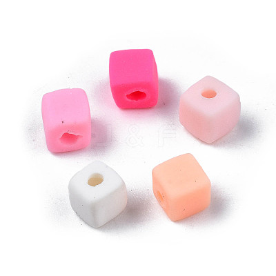 Handmade Polymer Clay Beads Strands X-CLAY-N008-061-09-1