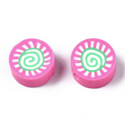 Handmade Polymer Clay Beads CLAY-N008-037G-1