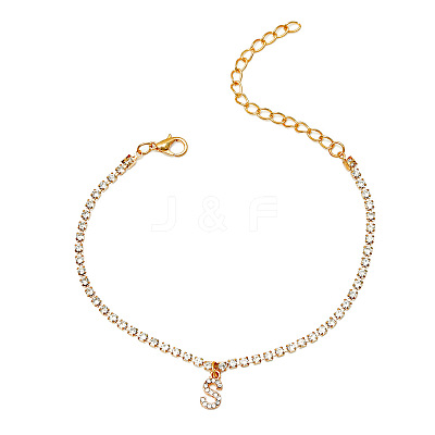 Fashionable and Creative Rhinestone Anklet Bracelets DA6716-19-1