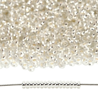 TOHO 11/0 Demi Round Beads SEED-DR11-PF21-1