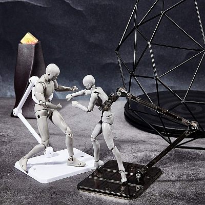 Plastic Model Toy Assembled Holder KY-WH0024-05A-1