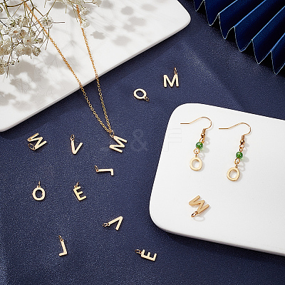 14Pcs 5 Style Brass Charms KK-AR0003-64-1