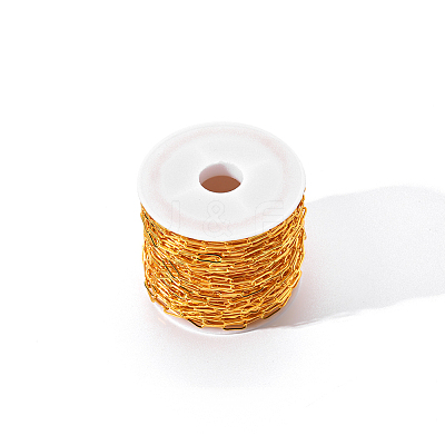Brass Paperclip Chains CHC-T008-07G-1
