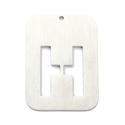 Non-Tarnish 304 Stainless Steel Pendants STAS-K216-49H-P-1