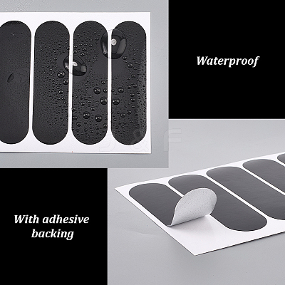 Plastic Reflective Stickers DIY-WH20032-45A-1
