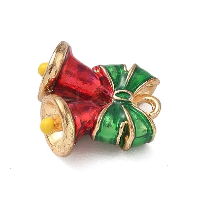 Christmas Alloy Enamel Pendants LS-ENAM-F156-01G-02-1