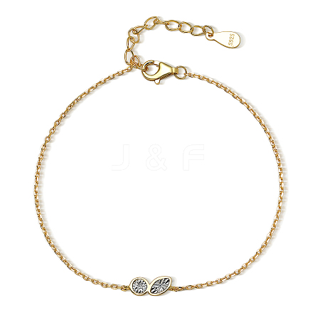 Simple Geometric Teardrop Bracelets PE7545-1