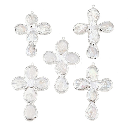 Natura Keshi Pearl Big Pendants KK-H516-26P-1