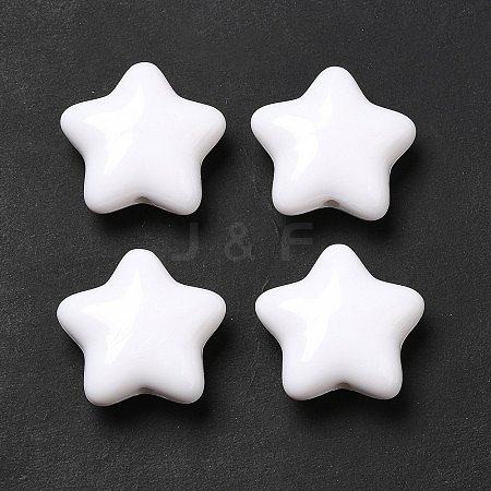 Opaque Acrylic Beads MACR-J123-01-1