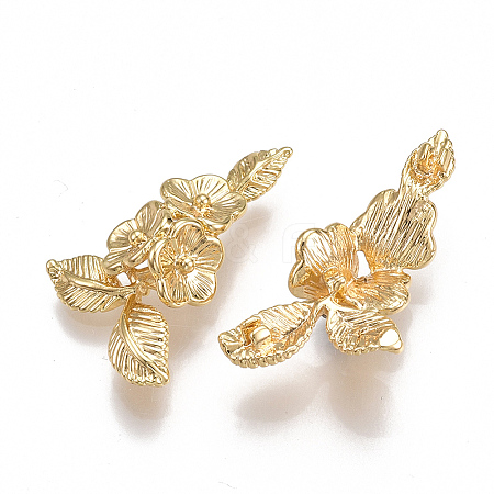 Brass Slide Charms LS-KK-T038-80G-1