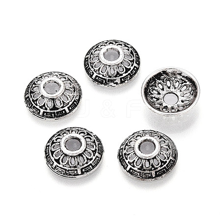 Tibetan Style Alloy Bead Cone TIBEB-T004-17AS-1
