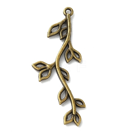 Tibetan Style Alloy Pendants TIBEP-S293-034AB-LF-1