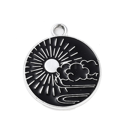 Alloy Enamel Pendants FIND-B036-01C-1