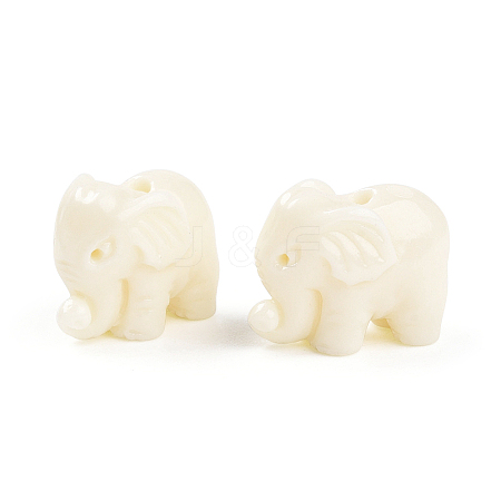 Dyed Elephant Synthetic Coral Beads CORA-S002-03-1