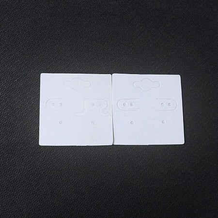 Cardboard Earring Display Cards CDIS-WH0020-04B-1